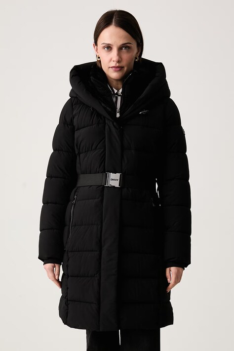 DKNY Kurtka zimowa damska czarna DLEMPX78