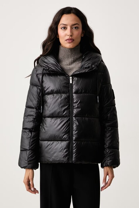 DKNY Kurtka pikowana damska czarna DJ6J6113