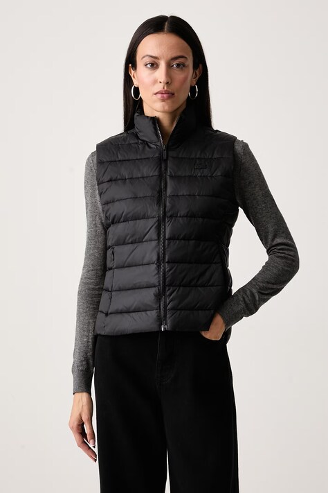 Lacoste Bezrękawnik damski czarny BF0602