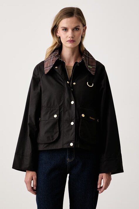 Barbour kurtka damska woskowana brązowa LWX1581