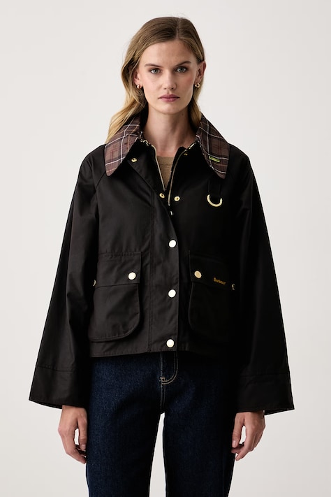 Barbour kurtka damska woskowana brązowa LWX1581