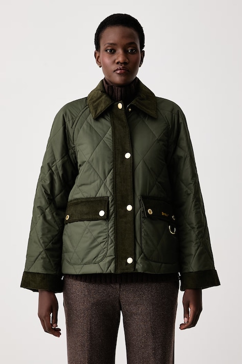 Barbour Kurtka damska Kilnwick zielona LQU1933