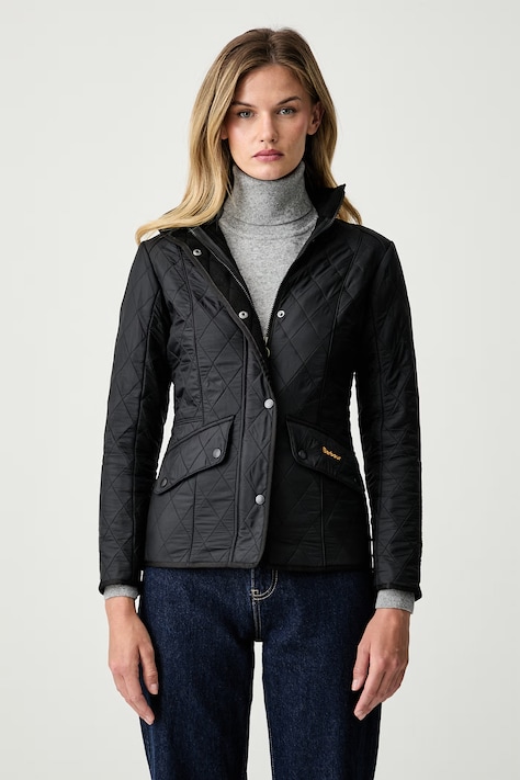 Barbour kurtka przejściowa damska Cavalry czarna LQU0087