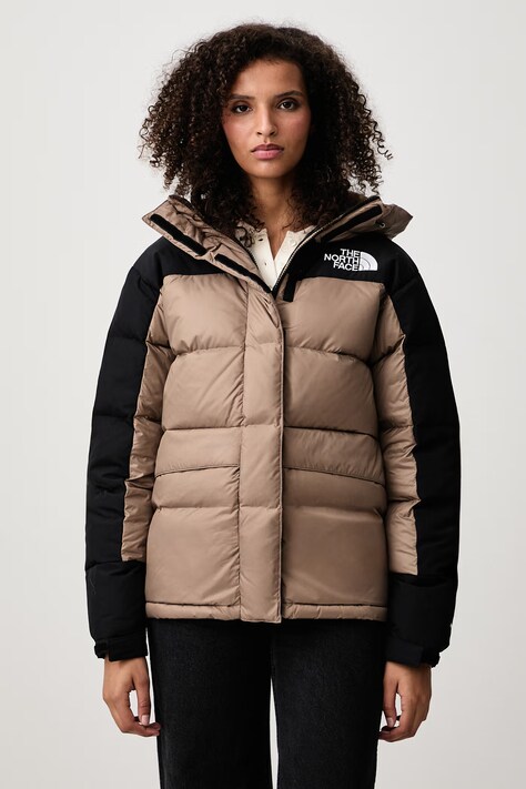 The North Face Hmlyn Down Parka kurtka puchowa damska brązowa NF0A4R2WT071