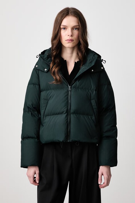 Lacoste Kurtka puchowa damska zielona BF8434