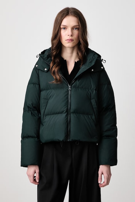 Lacoste Kurtka puchowa damska zielona BF8434