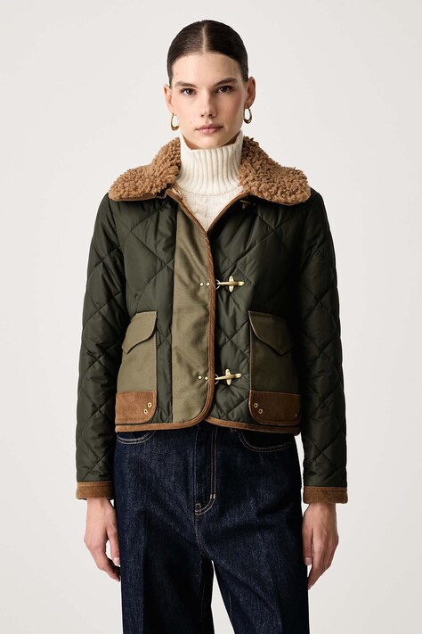 FAY Kurtka damska zielona NAW22533400YNV