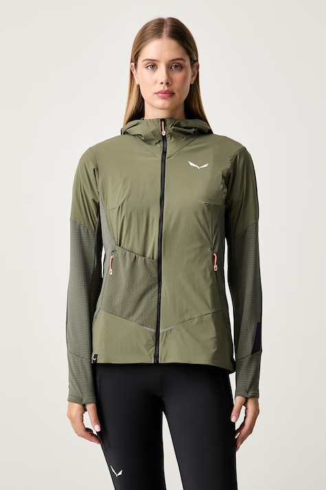 Salewa kurtka trekkingowa damska PEDROC zielona 00.0000029171