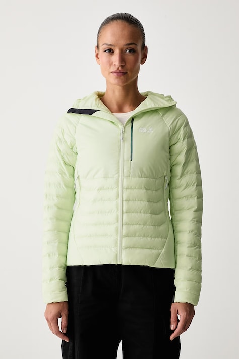 Jack Wolfskin Sportovní bunda dámská ROUTEBURN zelená A66387