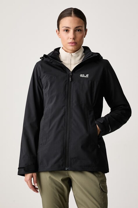 Jack Wolfskin Kurtka sportowa damska MOONRISE 2 czarna A66361