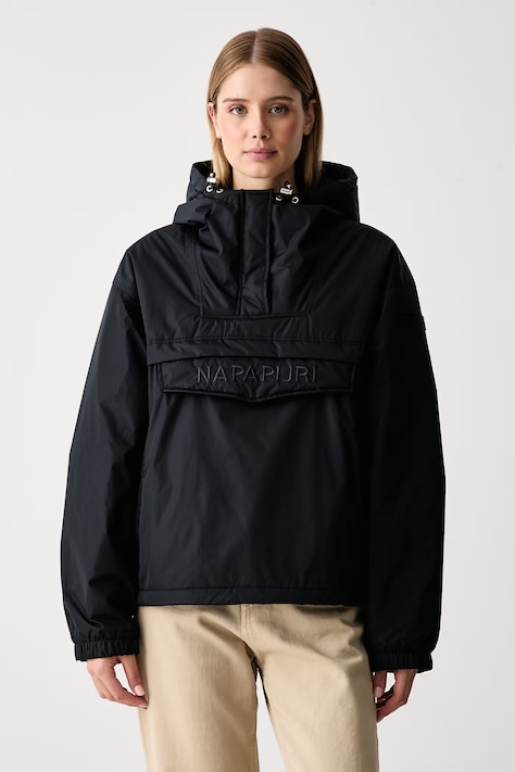 Napapijri Anorak damski Rainforest czarny NP0A8AHA4001