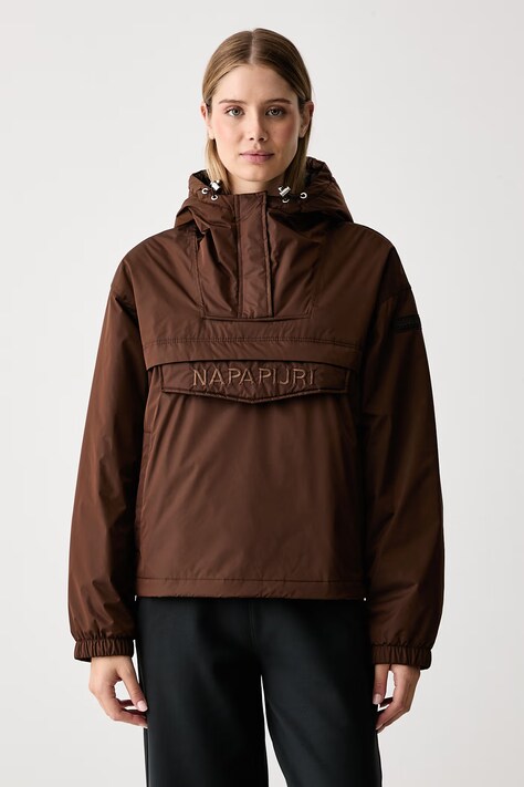 Napapijri Anorak męski Rainforest brązowy NP0A8AHAW331