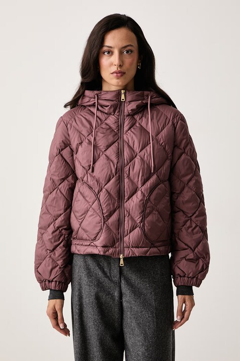 Weekend Max Mara Kurtka puchowa damska WKDERIS różowa 2625486062600