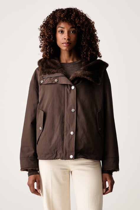 Weekend Max Mara Kurtka dwustronna damska WKDZANNA brązowa 2625026012600