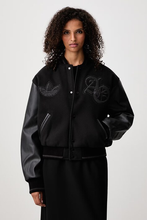 adidas Originals Varsity bomberka damska czarna KG6370