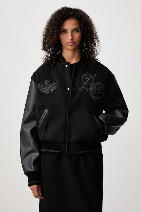 adidas Originals Varsity bomberka damska czarna KG6370