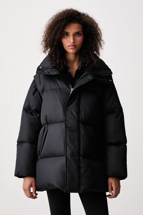 MM6 Maison Margiela Kurtka puchowa damska czarna S52AM0370-M36018