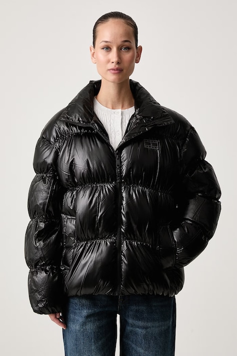Tommy Jeans Pernata jakna za žene crna DW0DW23423