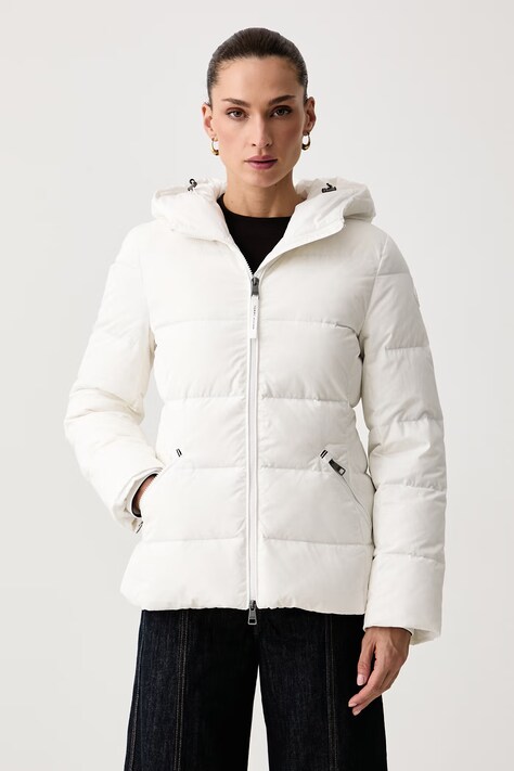 Tommy Hilfiger Kurtka puchowa damska biała WW0WW51521