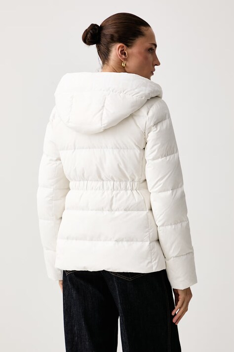 Tommy Hilfiger Kurtka puchowa damska biała WW0WW51521