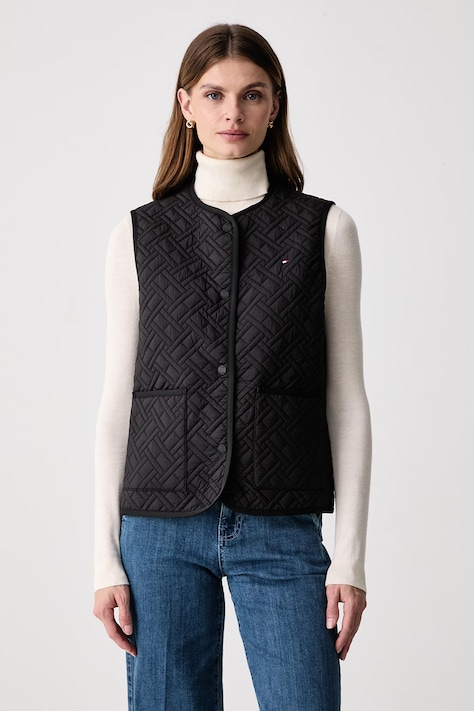 Tommy Hilfiger Vesta dámska čierna WW0WW51574