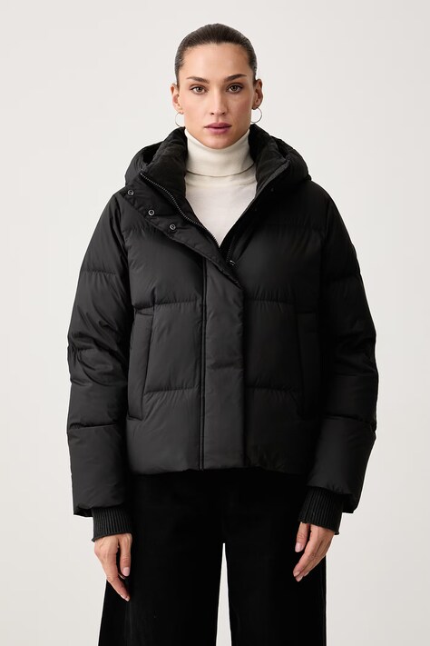 Tommy Hilfiger Kurtka puchowa damska czarna WW0WW51515