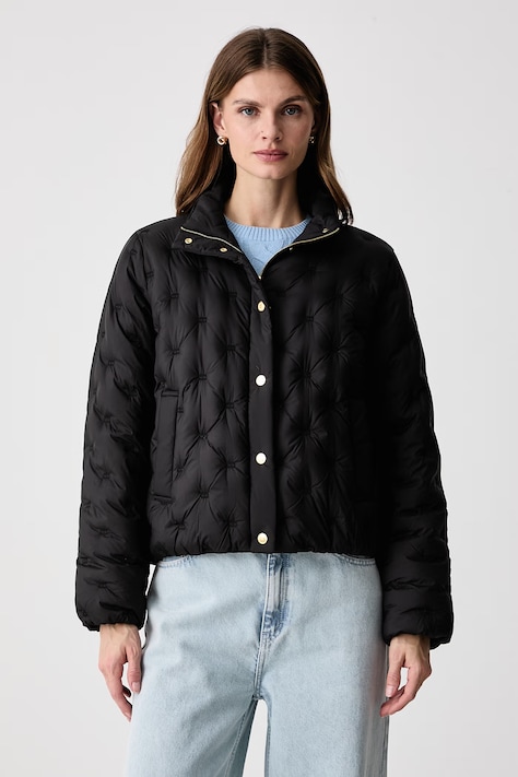 Tommy Hilfiger Puhovka ženska črna WW0WW49855
