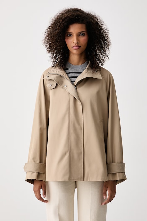 Tommy Hilfiger Μπουφάν γυναικείο μπεζ WW0WW51549