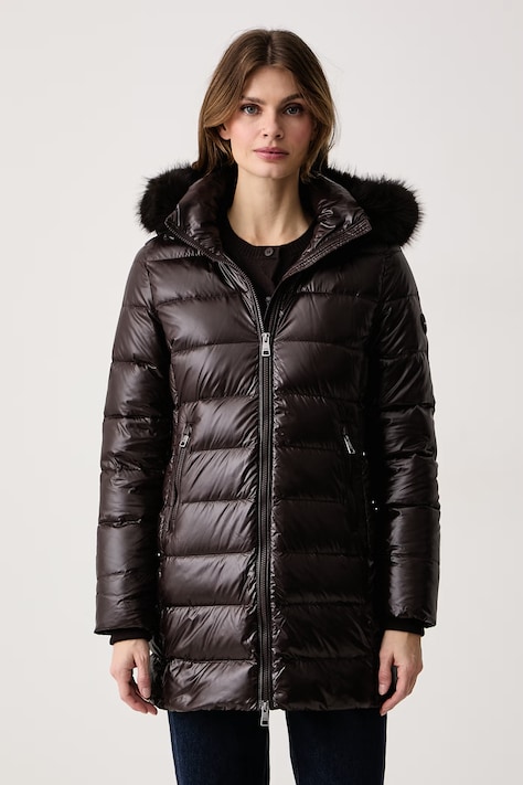 Tommy Hilfiger Prešita jakna ženska rjava WW0WW52913