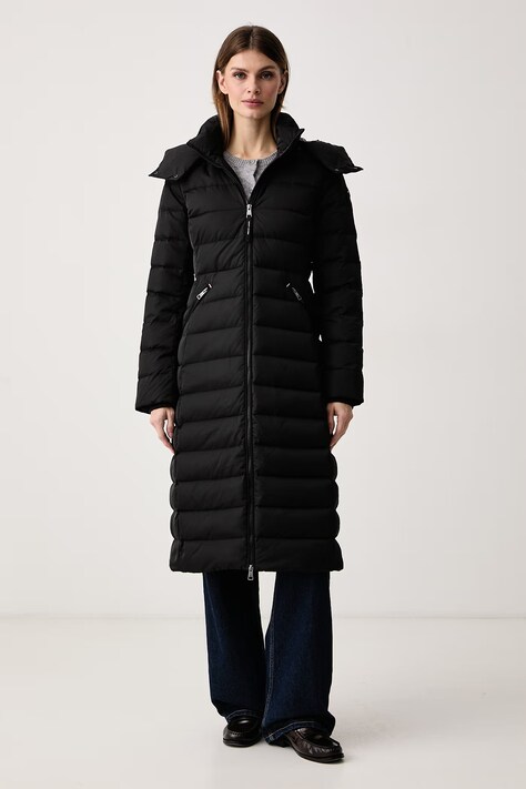 Tommy Hilfiger Πουπουλένιο μπουφάν γυναικείο μαύρο WW0WW52290