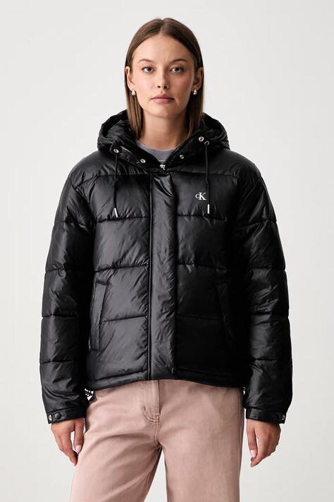 Calvin Klein Jeans kurtka pikowana męska czarna LV047H512G