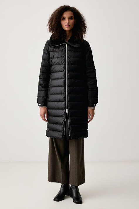 Calvin Klein Páperová bunda dámska čierna LV044H507G