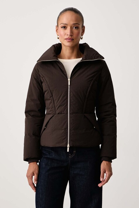 Armani Exchange Kratka jakna ženska rjava XW002443 AF26073
