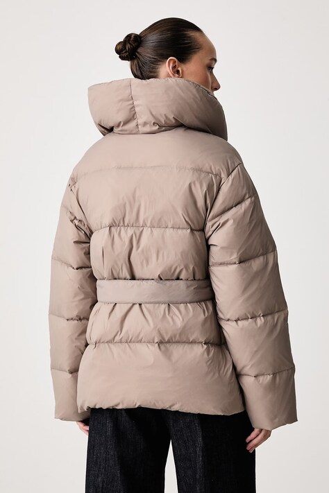 United Colors of Benetton Péřová bunda dámská hnědá 2NIWDN0AP