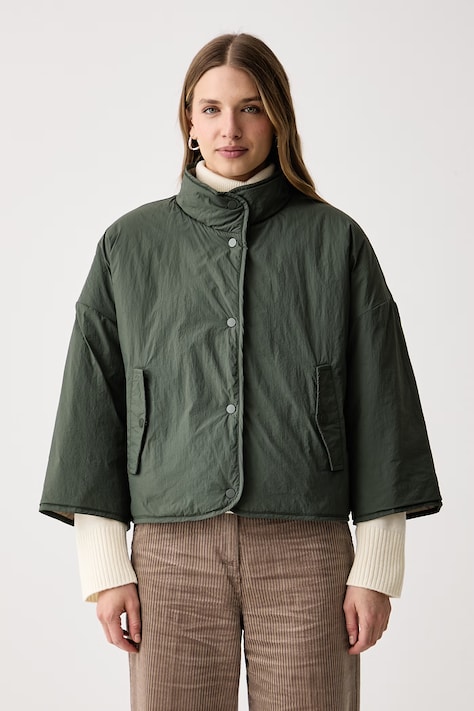 United Colors of Benetton Jachetă reversibilă pentru femei maro 24RGDN0AE