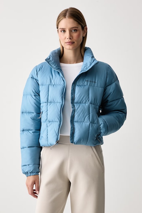 Columbia Krótka kurtka damska Puffect niebieska 2171241