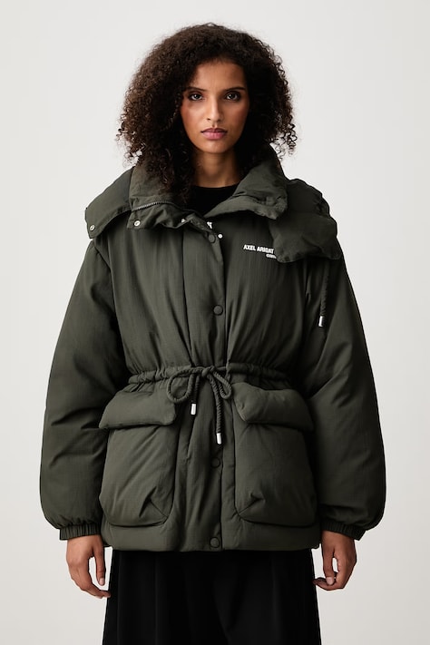 Axel Arigato Grove Puffer kurtka puchowa damska zielona A4156001