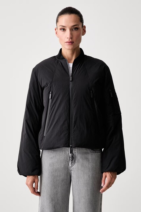 Armani Exchange krótka kurtka damska czarna XW002431 AF26072