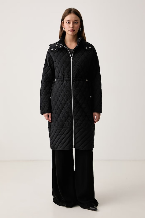 Trussardi Kurtka damska czarna F007A000487N