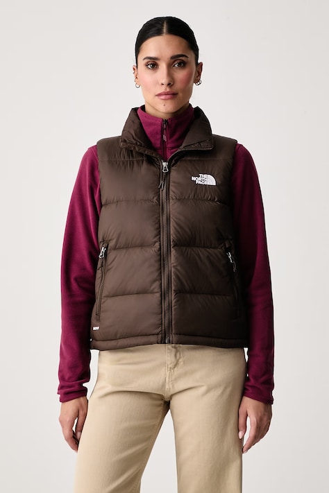 The North Face Pernati prsluk za žene Hydrenalite smeđi NF0A89VJNMF1