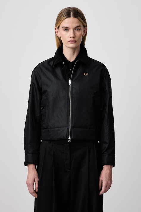 Fred Perry Átmeneti kabát női fekete J3116