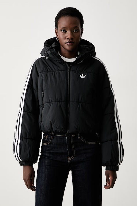 adidas Originals kratka jakna za žene Adicolor crna KG6673