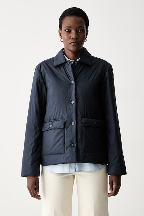 MM by Max Mara kurtka przejściowa damska MMLPALAZZI granatowa 2626486027600