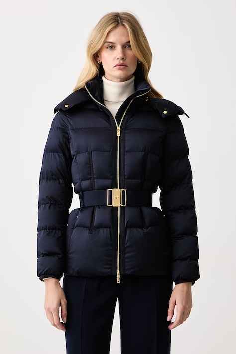 Elisabetta Franchi Kurtka damska granatowa PI92D66E2