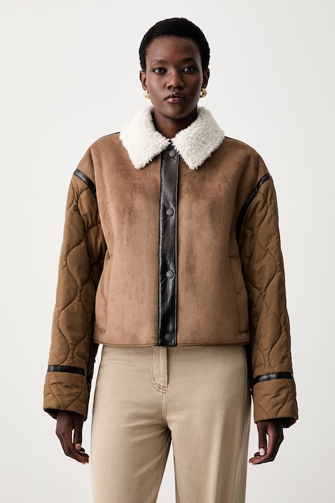 Weekend Max Mara kurtka damska WKDGESSATI brązowa 2625486011600