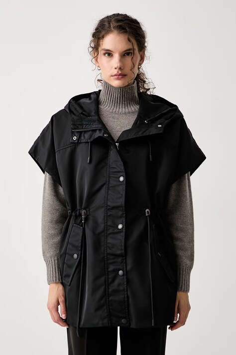 Weekend Max Mara Bezrękawnik damski WKDORIGANO czarny 2625296021600