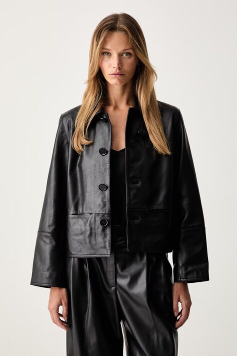 Zadig&Voltaire ženski usnjen LESSA črn RWOW01288