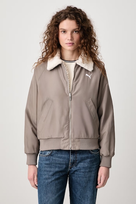 Puma Kurtka dwustronna damska brązowa 694566