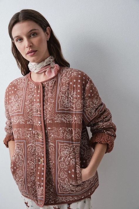 women'secret Kurtka damska z bawełną czerwona 3144623