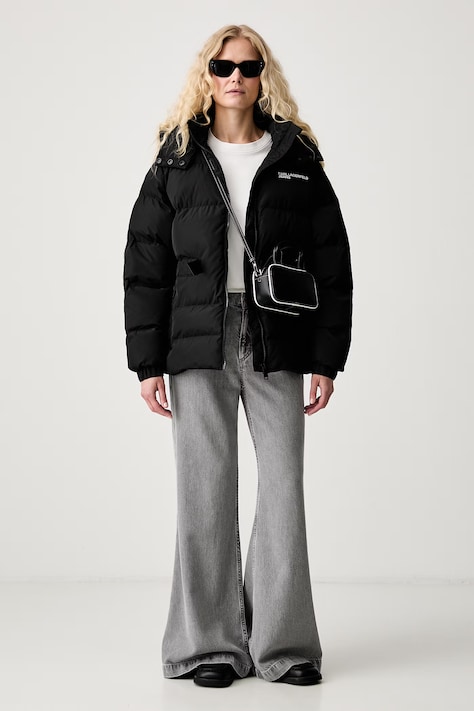 Karl Lagerfeld Jeans стьобана куртка жіноча — фото 2